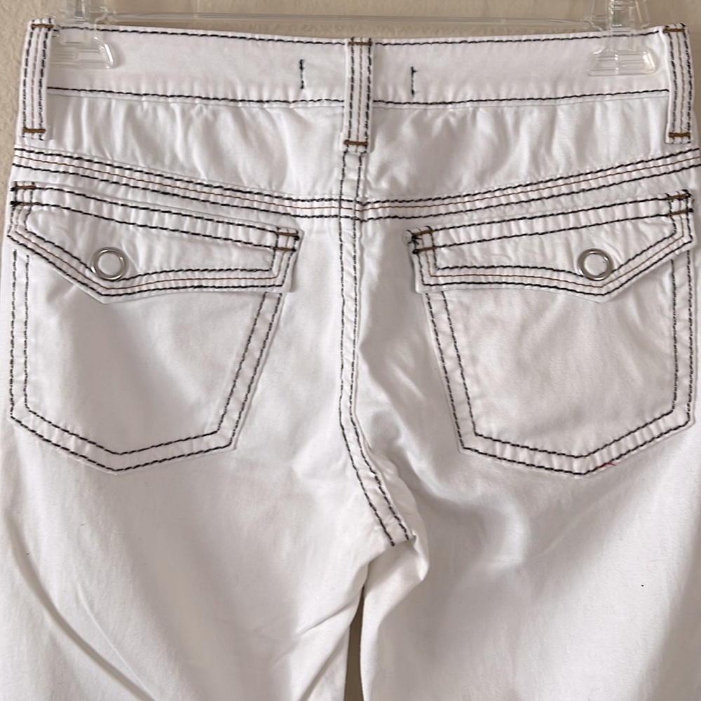Cache Contour Collection White Bootcut Pants, Sz 4 - image 3